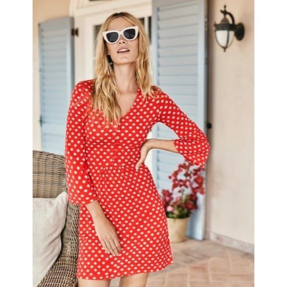 Boden Dresses & Skirts - Boden Scarlett Jersey Tunic Ultramarine Mexican Marigold
